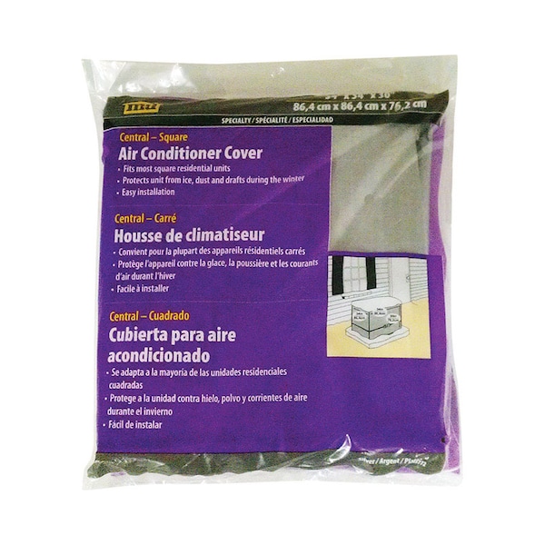 M-D Building Products 30 in. H X 34 in. W Rectangle Outdoor Central Air Conditioner Cover 03772 - main